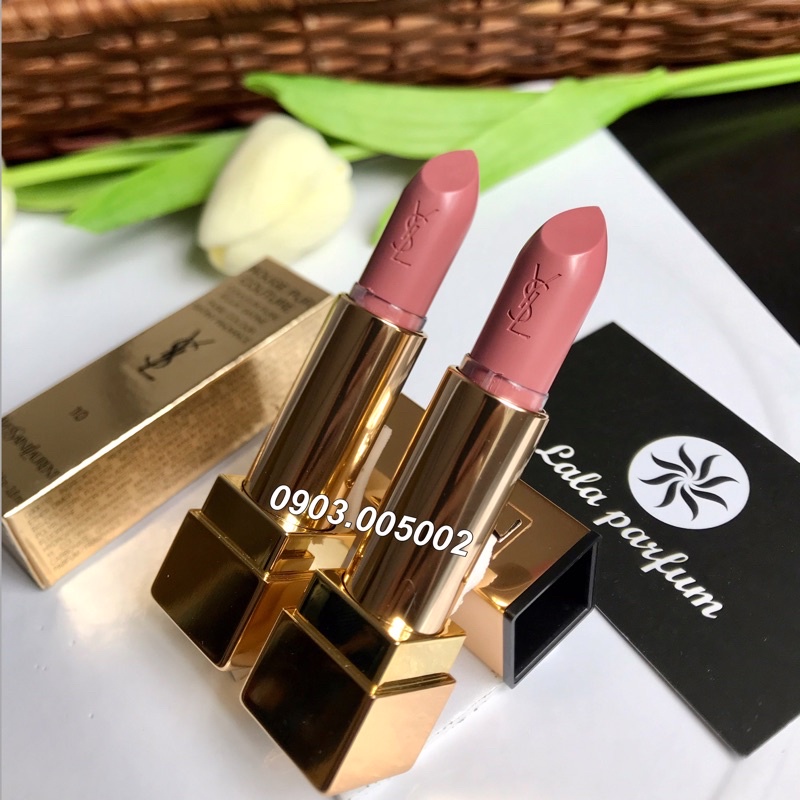 Lịch Sử Giá Son Ysl Rouge Pur Couture - 10 Beige Tribute . Hàng Sẵn Tại  Lala Parfum Cập Nhật 8/2023 - Beecost
