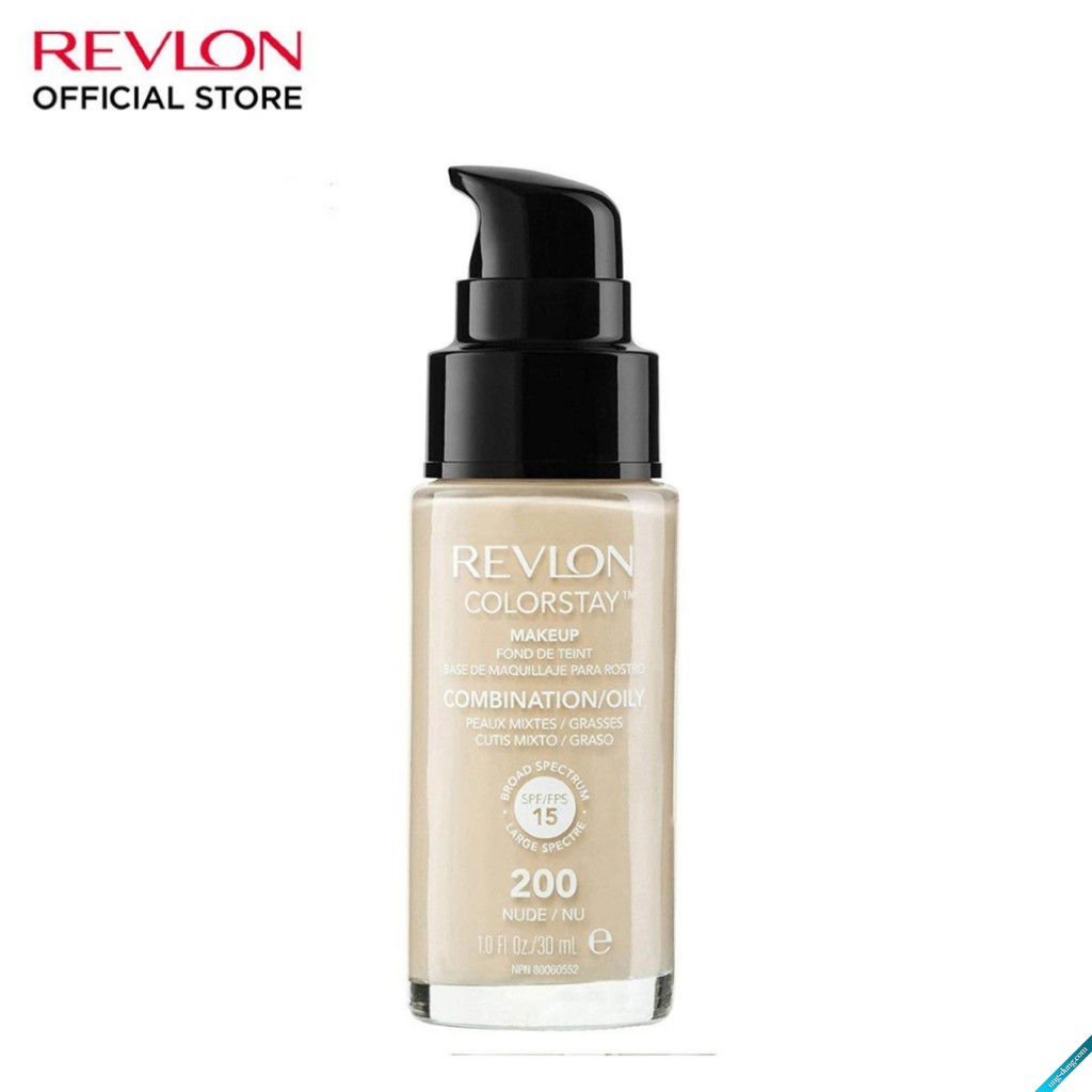 Kem nền lâu phai Revlon Colorstay 24h SPF 15 30ml - 200 Nude (HSD dưới 8 tháng) | BigBuy360 - bigbuy360.vn