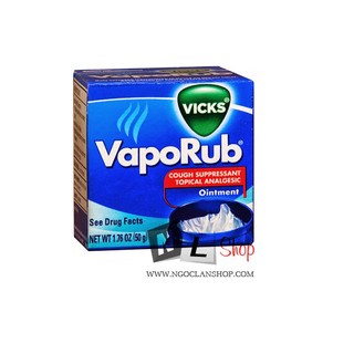Dầu bôi ấm ngực, chống ho Vick - Vaporub