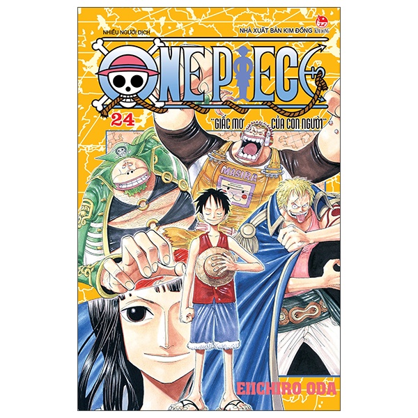 Sách One Piece Tập 24: Giấc Mơ Của Con Người