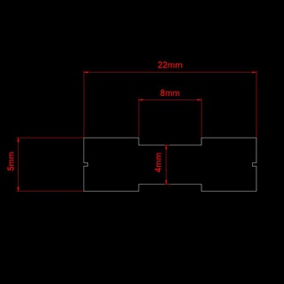 Bộ 3 Chốt Cán Dao Đồng Thau 5mm