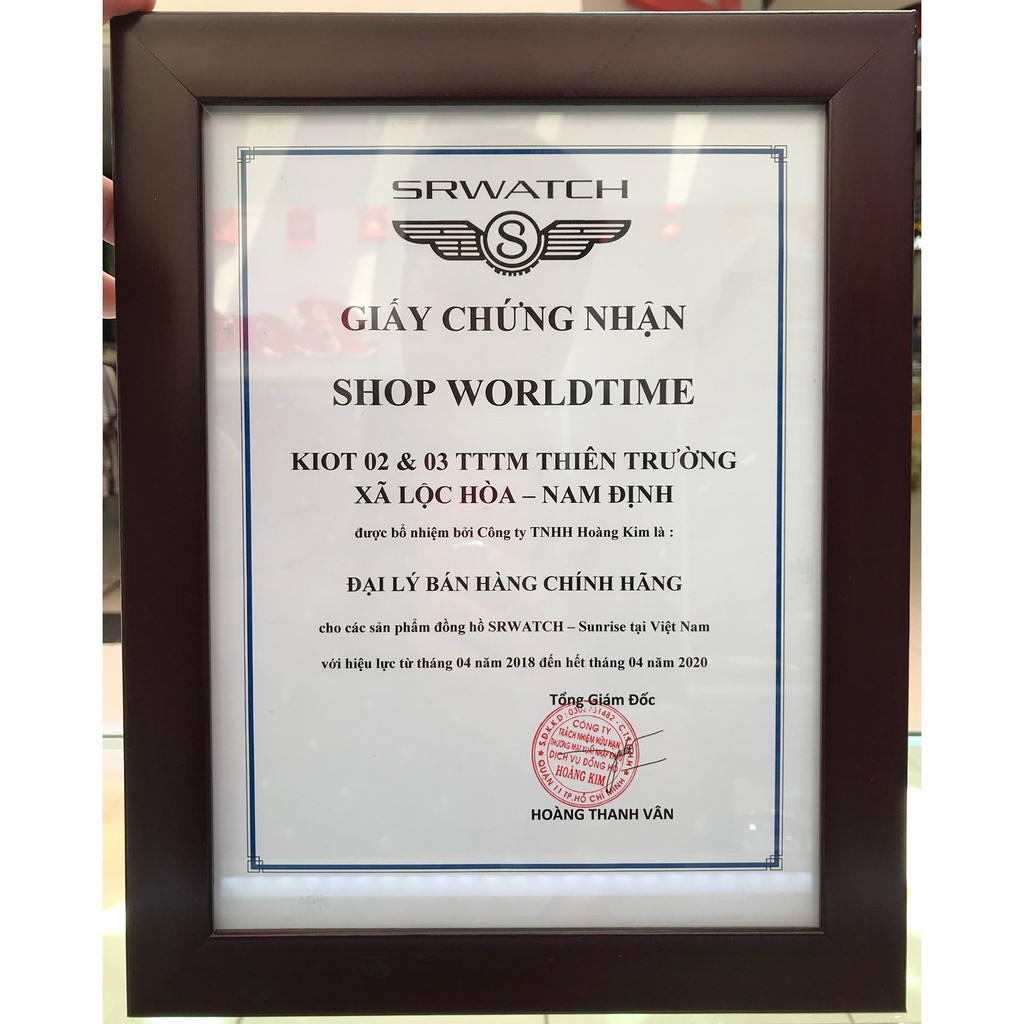 Đồng Hồ Nam Sunrise DM784SWA Full hộp , túi , thẻ bảo hành hãng , Sapphire chống xước , chống nước | BigBuy360 - bigbuy360.vn