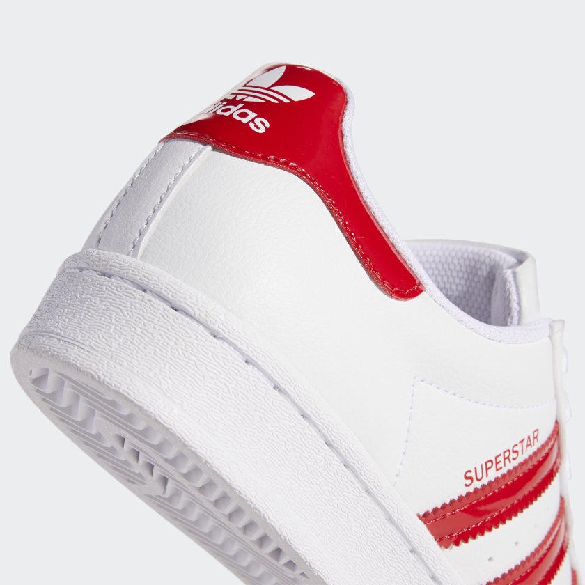 Giày Superstar &quot;Cloud White / Scarlet&quot; FX8729 - Hàng Chính Hãng - Bounty Sneakers