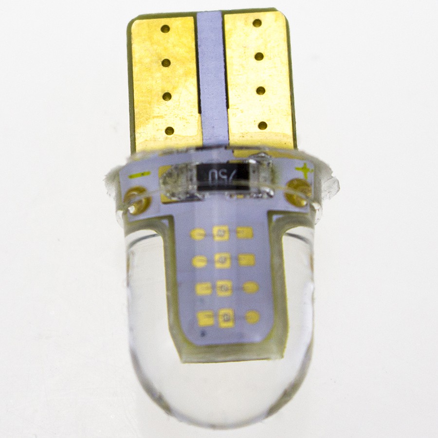Đèn LED siêu sáng COB 8SMD T10 194 168 W5W chất lượng tốt cho xe hơi