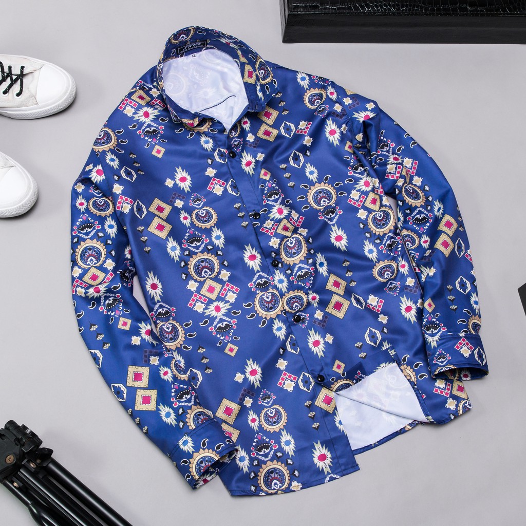 (TRỢ GIÁ) Áo Sơ Mi Hàn Quốc Cao Cấp Mác Thêu SM00002 | BigBuy360 - bigbuy360.vn