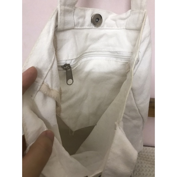 Túi tote phối nơ