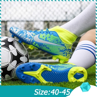 Giày Đá Bóng Nam Cổ cao Mercurial Vapor Jogo Prismatico AG Giày Bóng Đá Sân cỏ nhân tạo Giày đá banh