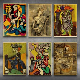 Tranh Treo Tường Phong Cách Picasso Cổ Điển