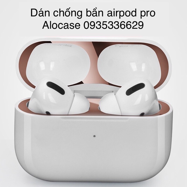 [AirPod Pro,Airpod 3]Miếng dán kim loại chống bụi chống bẩn bên trong tai nghe Airpod Pro 2019