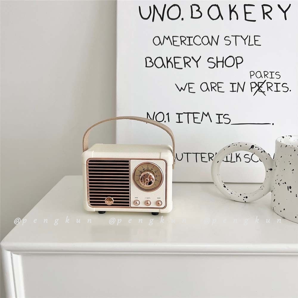 Loa Bluetooth Không Dây Âm Thanh Siêu Trầm Chất Lượng Cao Phong Cách Bắc Âu Sang Trọng