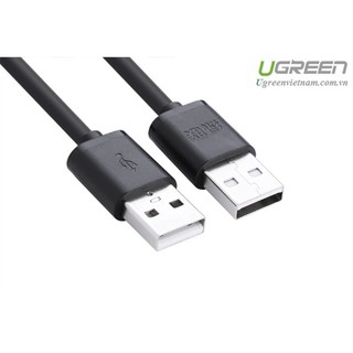 Cáp usb 2.0 2 đầu đực dài 0,25m chính hãng ugreen 10307 cao cấp