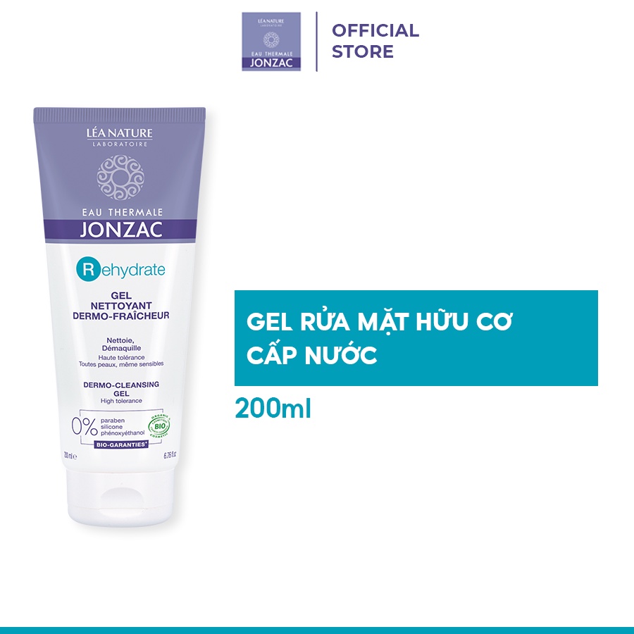 Sữa Rửa Mặt Hữu Cơ Cho Mọi Loại Da Eau Thermale Jonzac 200ml