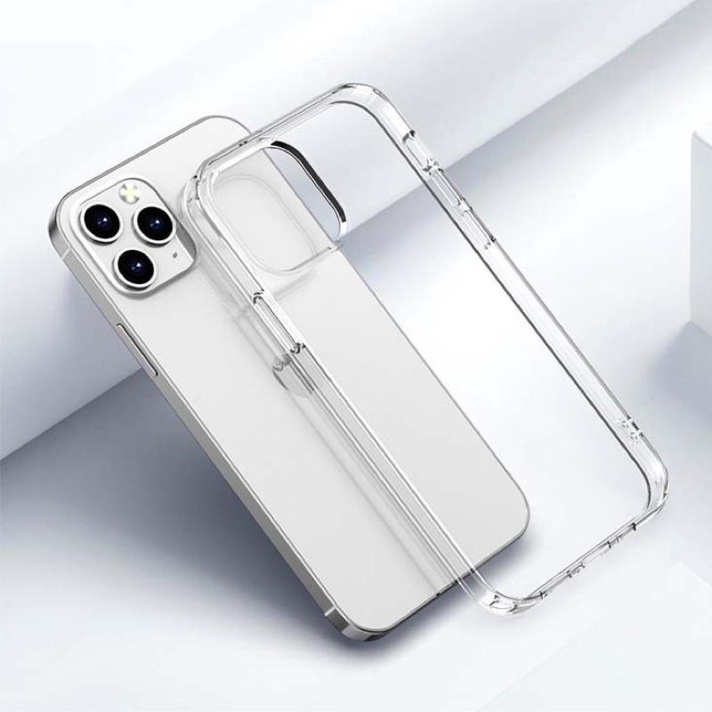 Ốp Iphone trong suốt bảo vệ máy, ốp lưng chống sốc đủ mã từ 6 6plus 7 plus 8 x xr xsmax 11 promax 12 pro max t196