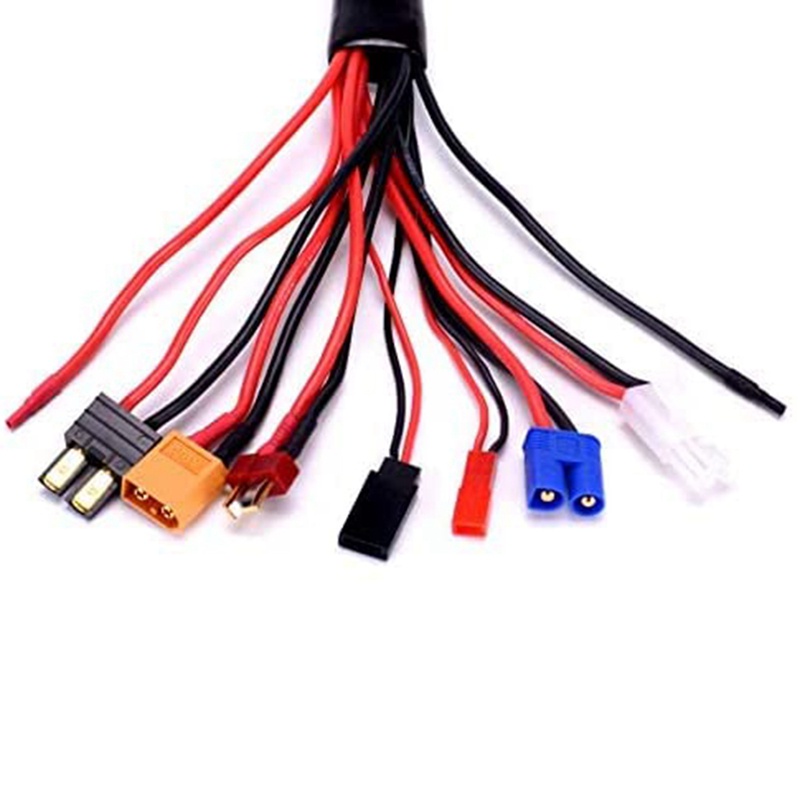 Dây Cáp Chia Cổng Sạc Pin Lipo 9 Trong 1 4.0mm Thành Đầu Cắm JST T XT60 EC3