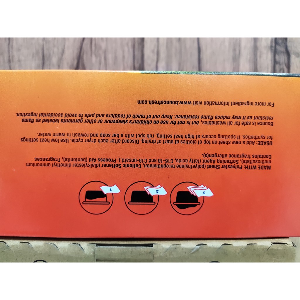 Giấy xả vải Bounce Outdoor Fresh Dryer 160  tờ