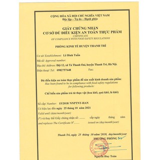 Trà an thần Mộc Sắc