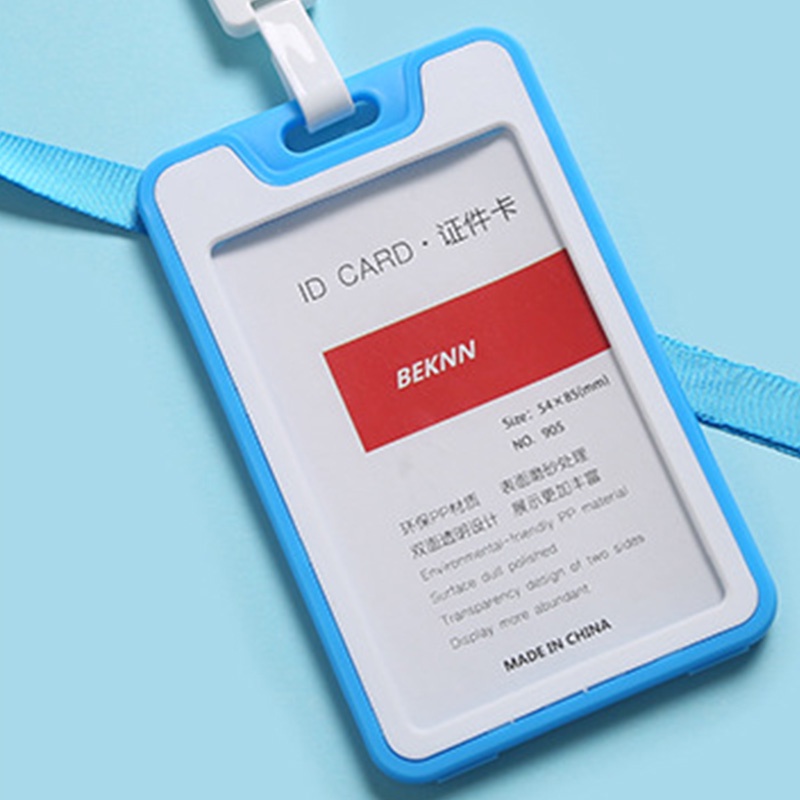 Vỏ Bọc Thẻ ID Bằng Nhựa Bền Nhiều Màu Thông Dụng