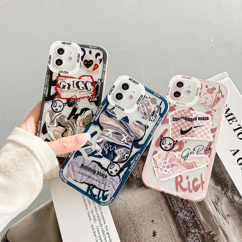 Ốp lưng iphone ✨DECASE's ✨họa tiết GẤU GU.CCI 6/6plus/6splus/7/7plus/8/8plus/x/xs/11/12/13/pro/max/plus/promax | BigBuy360 - bigbuy360.vn