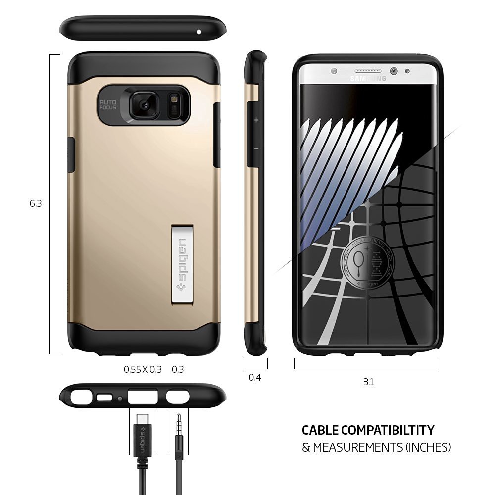 Spigen Ốp Lưng Bảo Vệ Cao Cấp Cho Samsung Galaxy Note Fe / Samsung Galaxy Note 7