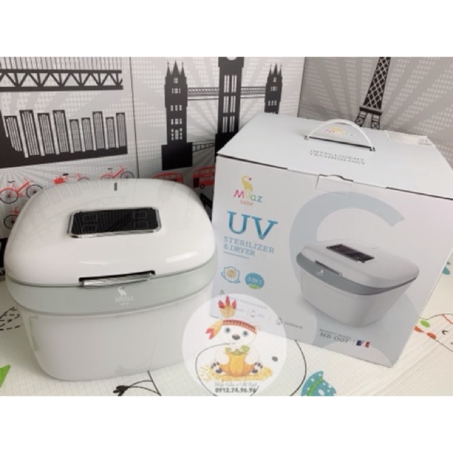 Máy tiệt trùng sấy khô tia UV Moaz Bebe MB007 -vỏ xấu