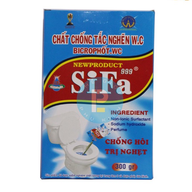 Bột thông cầu Sifa gói 200gr chống tắc nghẽn