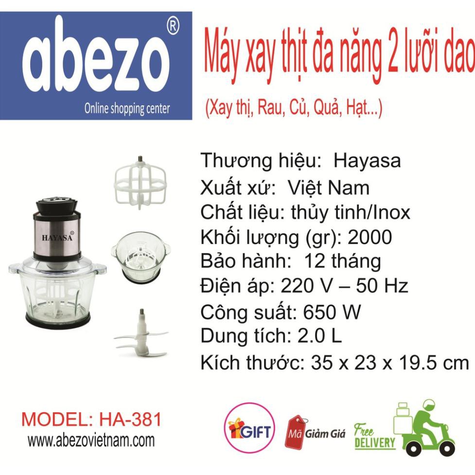 ABEZO-Máy xay thịt đa năng HA-381