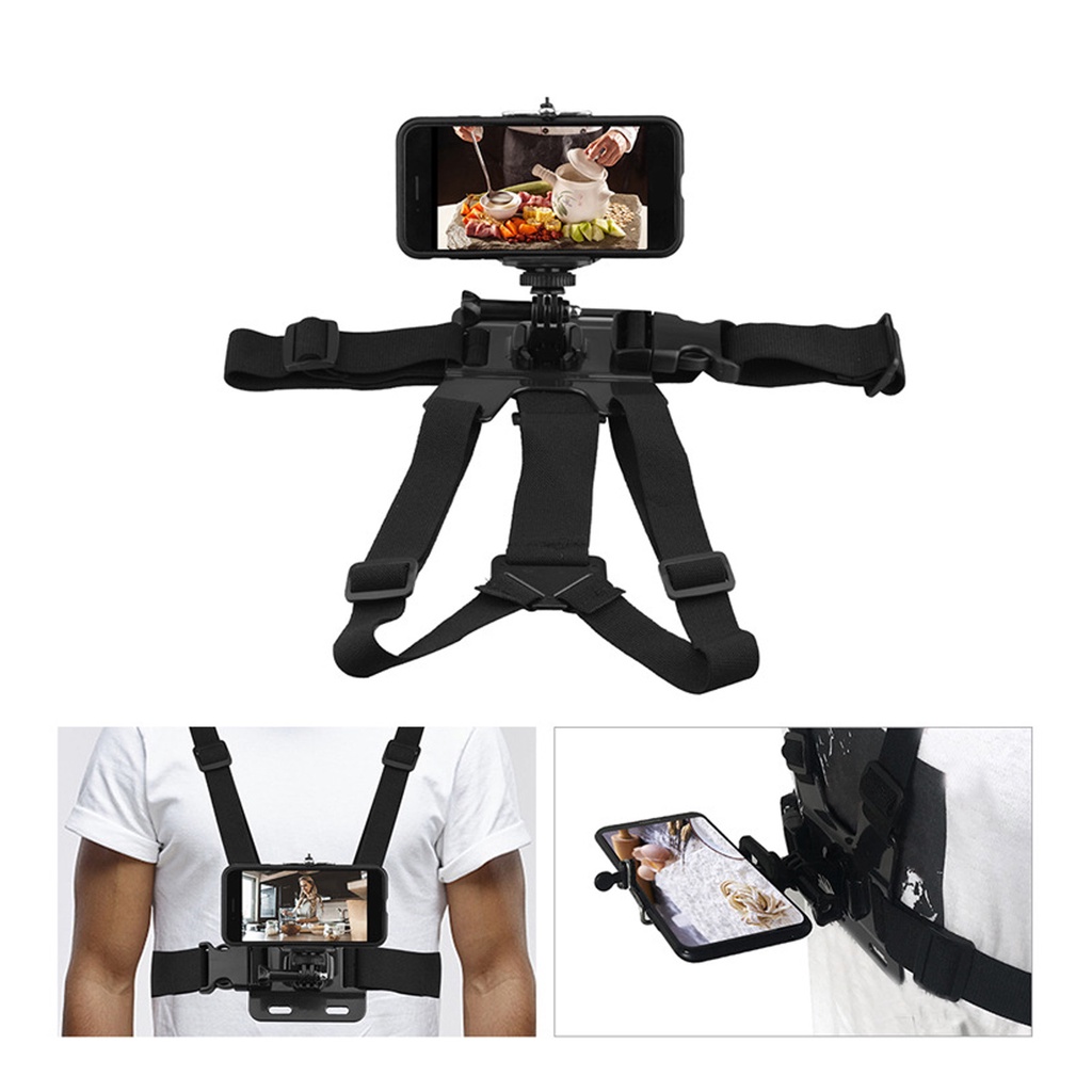 Có thể bán buôn Đai cố định ngực có thể điều chỉnh Dây đeo Điện thoại hỗ trợ chụp ảnh đa năng Kẹp điện Hàng giao ngayWashington057