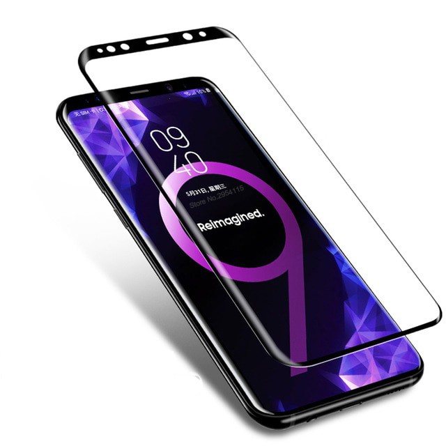 4D Full Tempered Glass Samsung S6 S7 S8 S9 S10 NOTE 8 9 10 PLUS PRO EDGE kính cường