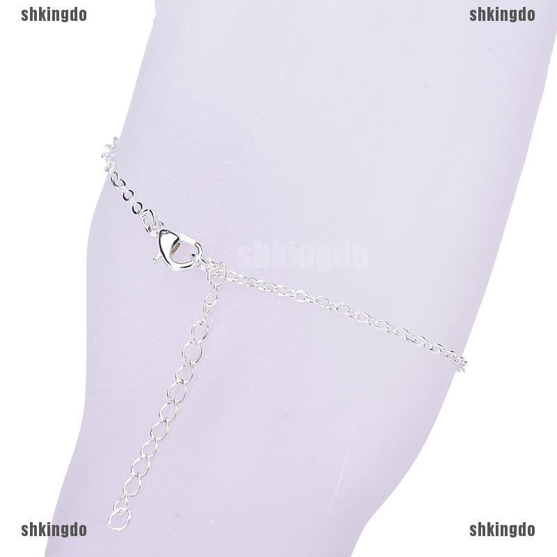 THINH Vòng tay dây xích mặt vô cực nhỏ dễ thương