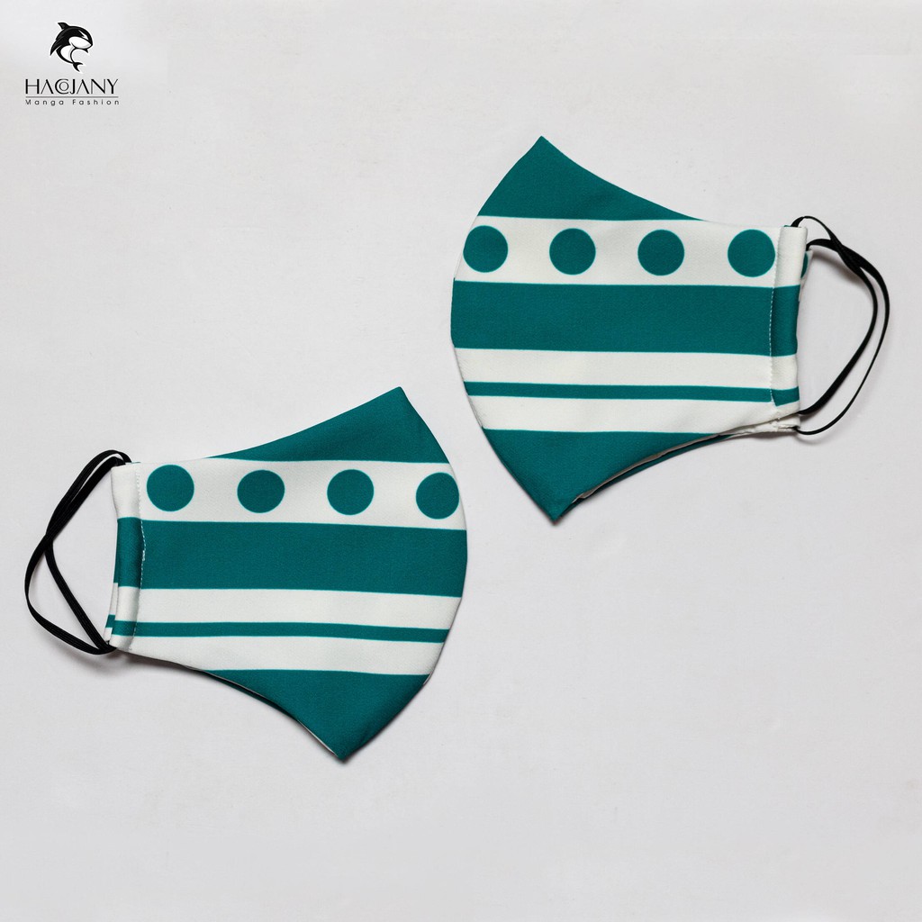 Khẩu trang vải in hình Onepice ❤ Hacojany ❤ Khẩu trang vải 2 lớp ❤ Freesize nam nữ | BigBuy360 - bigbuy360.vn