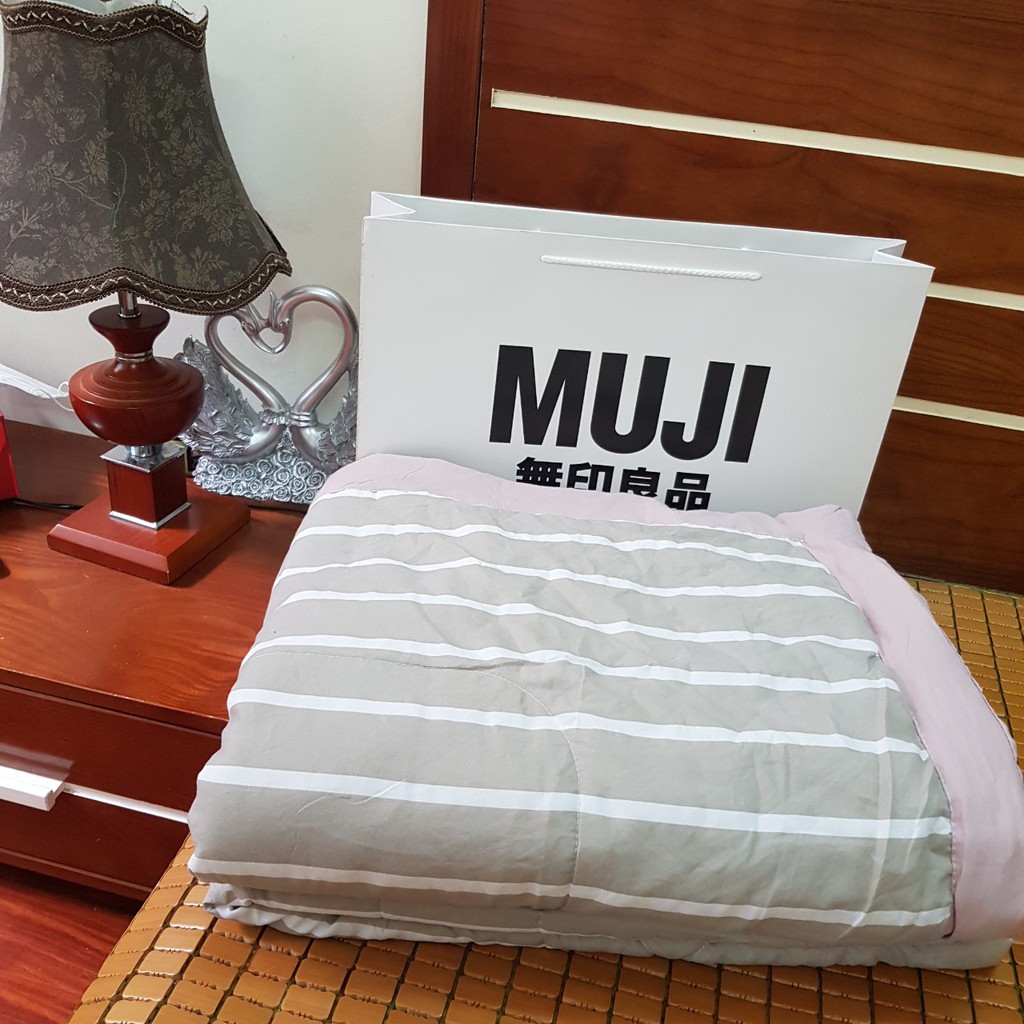 Chăn cotton đũi muji Nhật Bản cao cấp