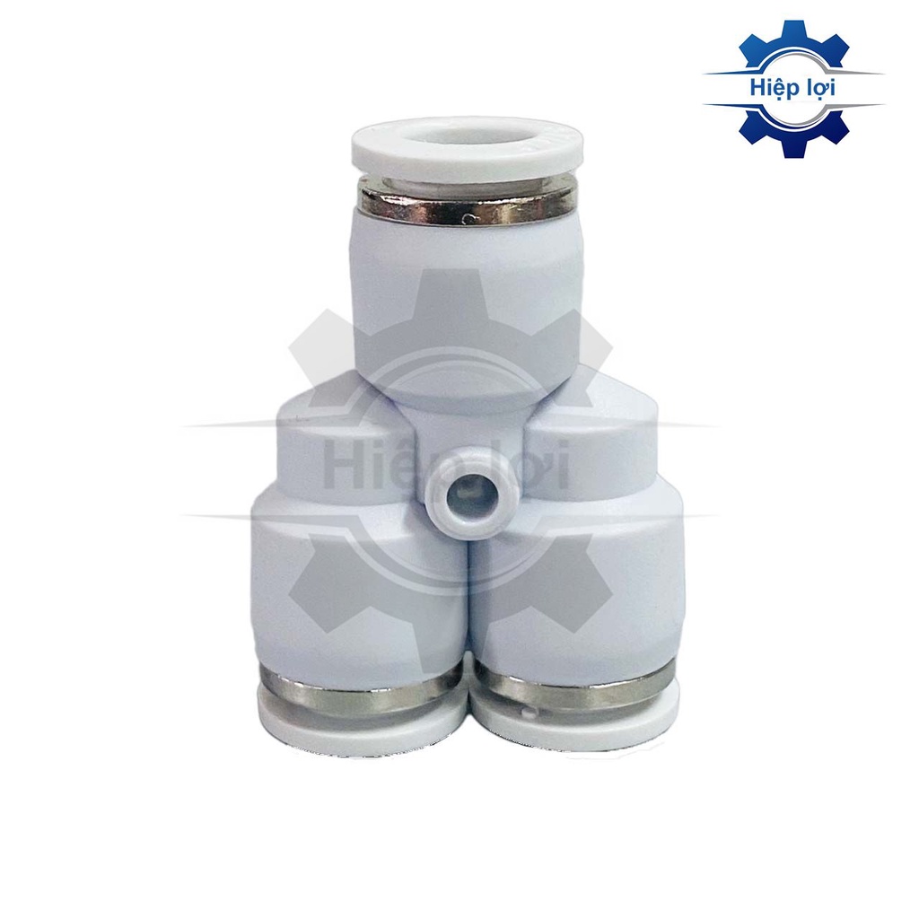 Chữ Y 3 đầu nối ống khí nén YPY - nối ngã 3 ghim ống hơi