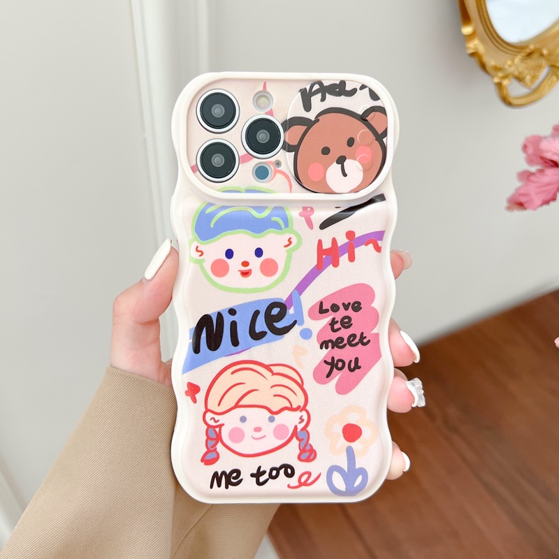 Ốp Điện Thoại Silicon Mềm Có Đệm Khí Họa Tiết Chấm Bi Cho iPhone 12 13 11 PRO MAX XR 11 12 PRO X XS MAX