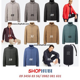 Áo phao lông vũ nam không mũ UNIQLO Nhật 2019