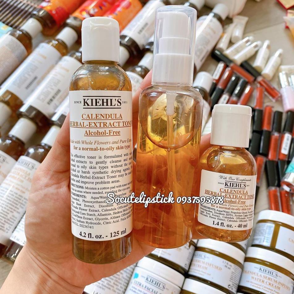 Toner Hoa Cúc Kiehls Kiehl's Calendula Herbal-Extract 40ml - 100ml - 125ml - 250ml Minisize Fullsize