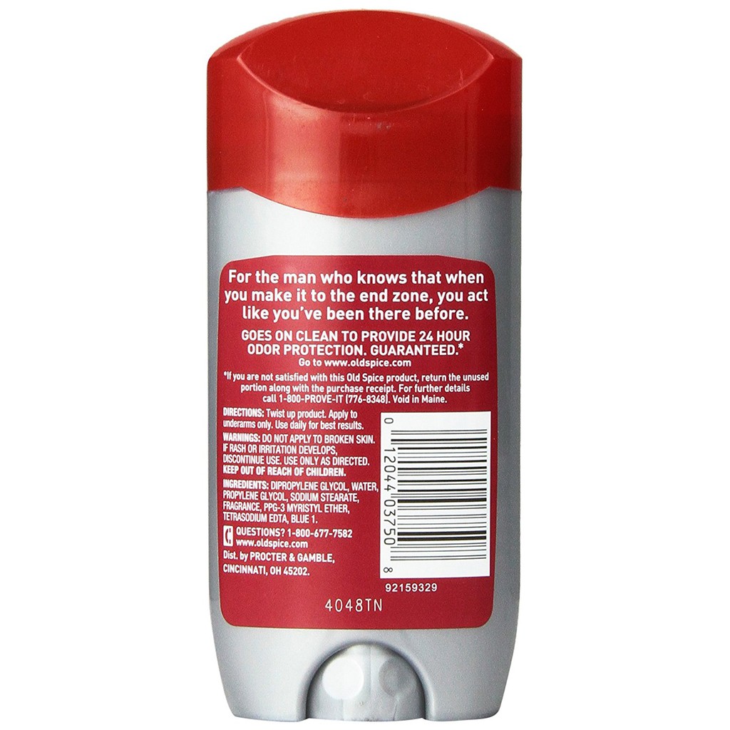 Lăn sáp khử mùi nam Old Spice Red Zone Pure Sport Men's Deodorant 85g (Mỹ)