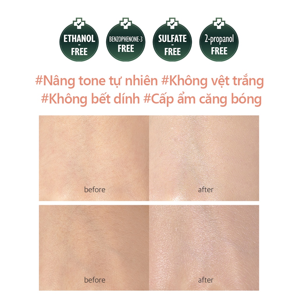 [d'Alba Official] Kem chống nắng nâng tông da Waterfull Tone-up Sun Cream SPF 50+ 50ml