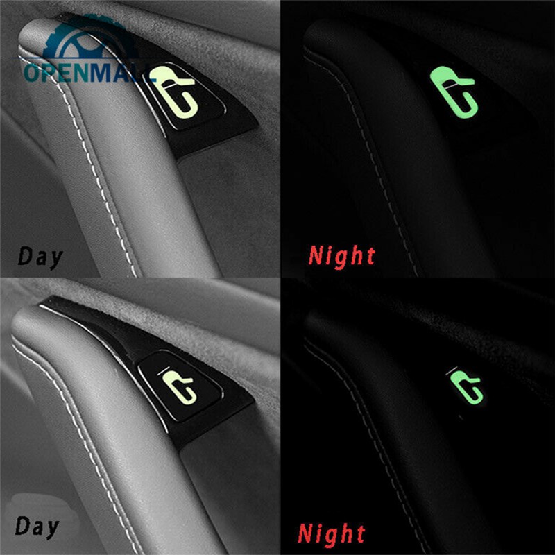 Set 8 decal dán trang trí xe hơi sáng tạo