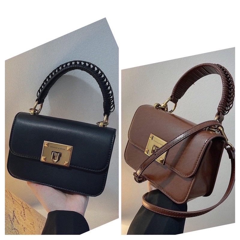 Túi quai tết bản au t sz 17cm  - HANA BAG