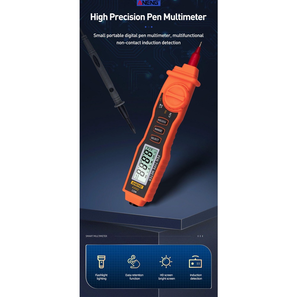 Bút Thử Điện Thông Minh Kỹ Thuật Số Chuyên Nghiệp 4000 Số