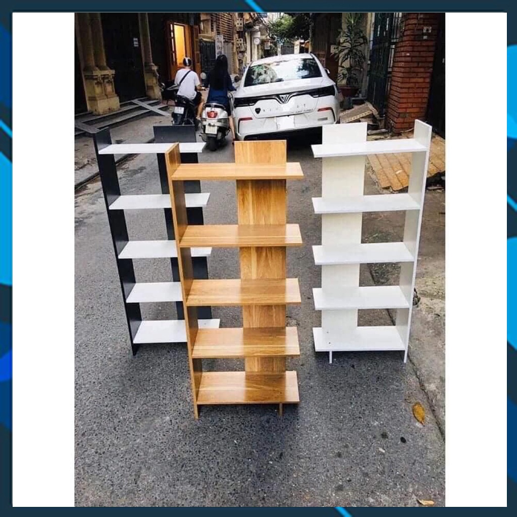 Kệ sách gỗ 5 tầng❤️FREESHIP❤️Kệ 5 tầng gỗ ép MDF đa năng cực đẹp