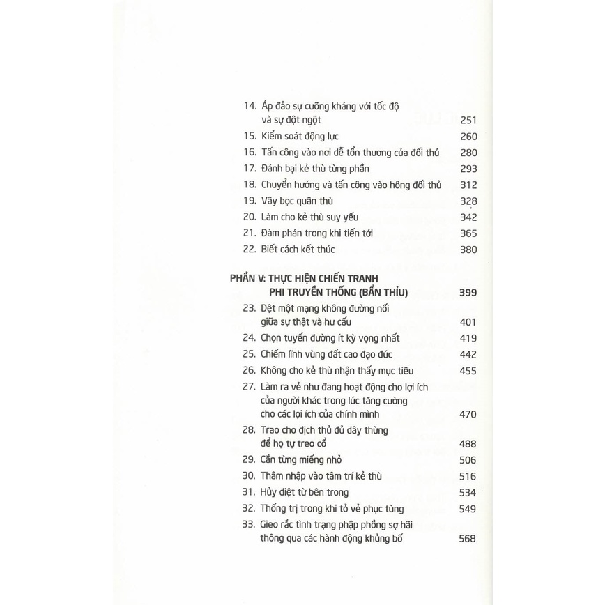 Sách - 33 Chiến Lược Của Chiến Tranh