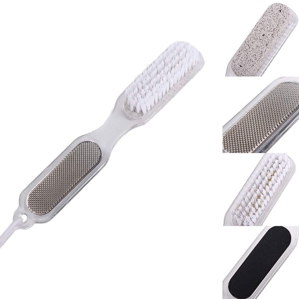 Bàn Chải Làm Sạch Bàn Chân Tẩy Tế Bào Chết Mát Xa 4 Trong 1 Đa Năng