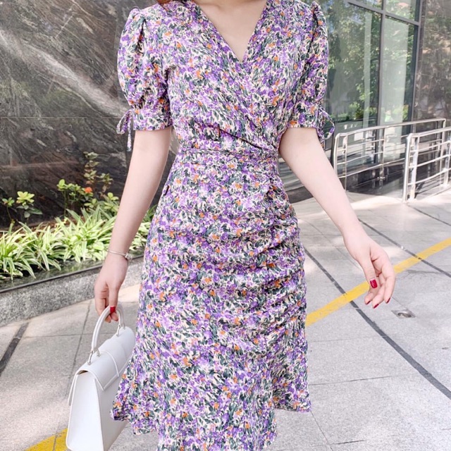 Đầm nhún bụng