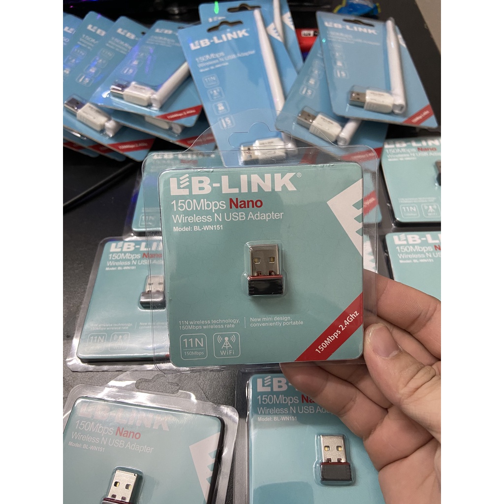 ❤️KeyyStore❤️ USB Wifi Bộ thu wifi LB-LINK BL-WN151 WN155A tốc độ 150Mb giá rẻ Thiết Bị Thu, USB bắt sóng wifi đa năng