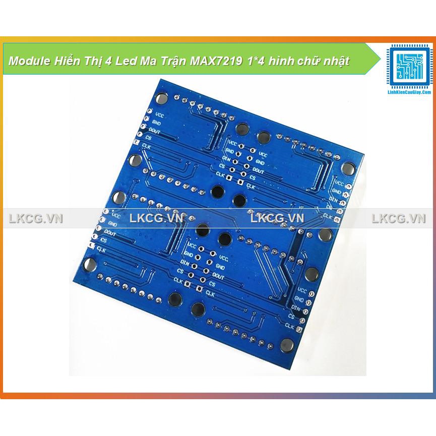 Module Hiển Thị 4 Led Ma Trận MAX7219 2*2 hình vuông
