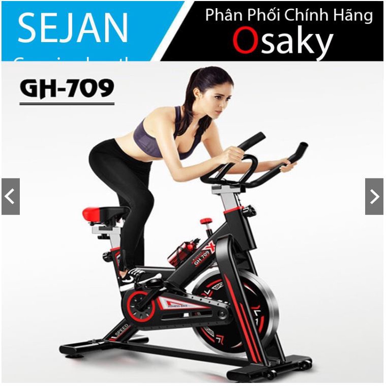 Xe đạp tập thể dục Air bike GH-709 thiết kế mới  phiên bản hoa kỳ