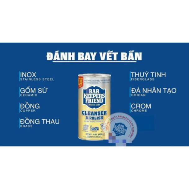 BKF bột tẩy kính, tẩy đa năng trên mọi về mặt