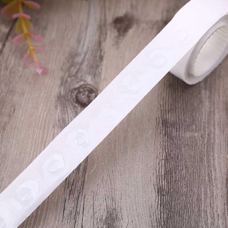 Hộp 250 nhãn dán hình tròn có lỗ tự dính bảo vệ cho đồ dùng văn phòng