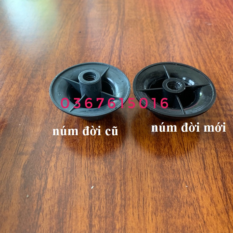 NÚM CHẶN GIỮ CÁNH QUẠT ĐỜI CŨ,MITSUBISHI W16, LV16-RC-RD-RE-RF-RG-RH-RK-RL-RM-RN, núm ngắn đời mớiLV16-RP-RQ-RR-RS-RU-RT